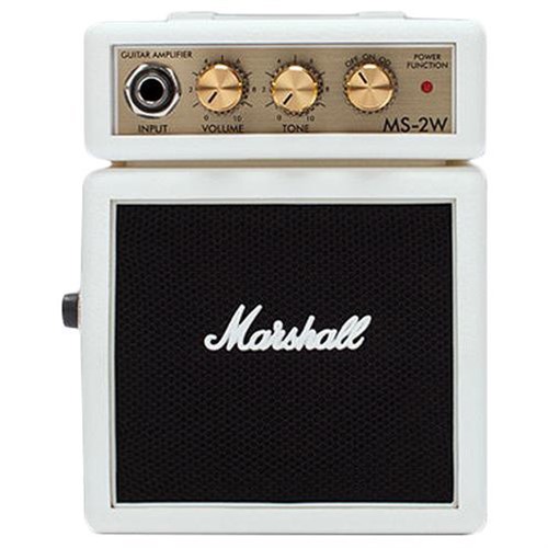 Ampli Marshall MS-2W Micro Amp, Trắng - M31-MS-2W-E