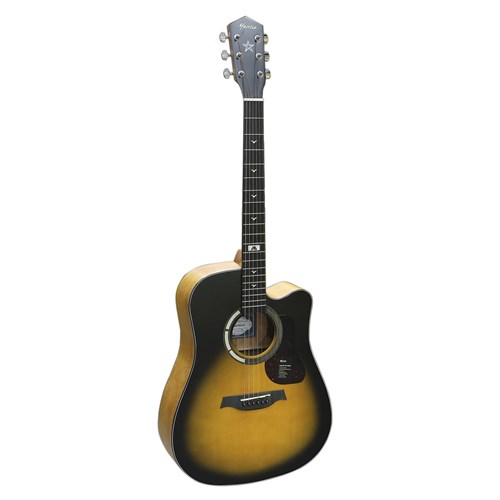 Đàn Guitar Acoustic Mantic GT-1DCSB Sunburst