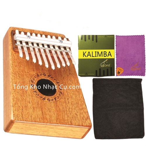 Đàn Kalimba Gecko 10 Phím K10M (Gỗ Mahogany - Mbira Thumb Finger Piano 10 Keys)