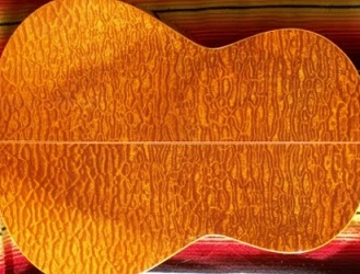 Big Leaf Maple Guitar