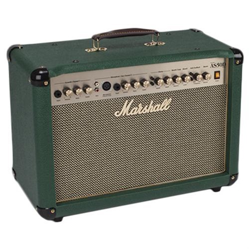 Marshall Limited Phiên bản AS50DG Bộ khuếch đại kết hợp guitar Acoustic, Xanh lục - M31-AS50DG