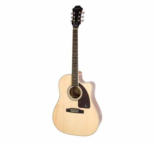 Đàn Guitar Acoustic EQ Epiphone AJ220SCE - Màu Natural