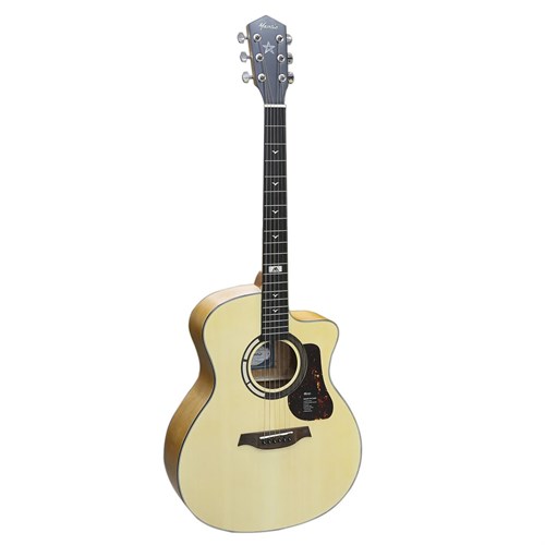 Đàn Guitar Acoustic Mantic GT-1GC Vàng Gỗ Tự Nhiên