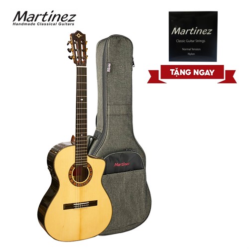 Đàn Guitar Classic Martinez MP-14 Ziricote -Tặng Kèm Bao Đàn Chính Hãng Martinez 