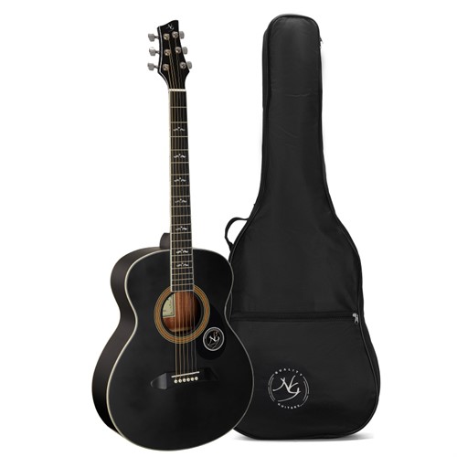 Đàn Guitar Acoustic NG GT300BK (New model 2022) - Tặng Kèm Bao Đàn Chính Hãng