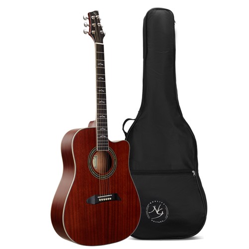 Đàn Guitar Acoustic NG GT800NA (New model 2022) - Tặng Kèm Bao Đàn Chính Hãng