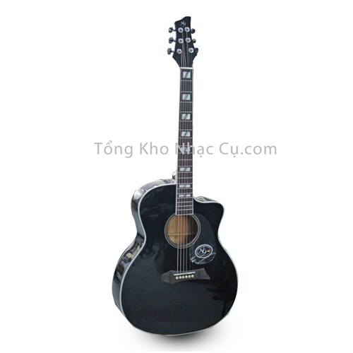 Đàn Guitar Acoustic NG N1 BK