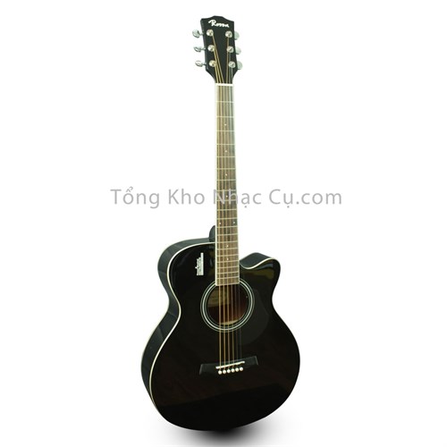 Đàn Guitar Acoustic Rosen G12BK-A (Gỗ Thịt - Solid top) 