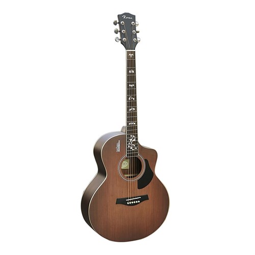 Đàn Guitar Acoustic Rosen G12 Pro Màu Nâu