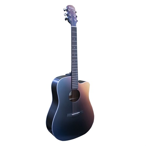 Đàn Guitar Acoustic Rosen N10 (New Model) Màu Cam Xanh Chính Hãng ( Full Box) -Tặng Kèm Khoá Học Hiển Râu