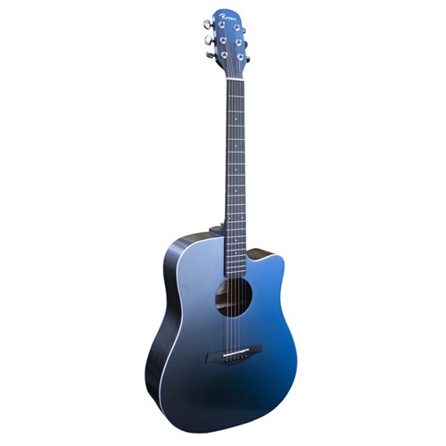 Đàn Guitar Acoustic Rosen N10 (New Model) Màu Xanh Chính Hãng ( Full Box) - Tặng Kèm Khoá Học Hiển Râu