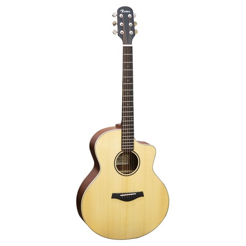 Đàn Guitar Acoustic Rosen N10JF Vàng (New Model) Chính Hãng ( Full Box) - Tặng Kèm Khoá Học Hiển Râu