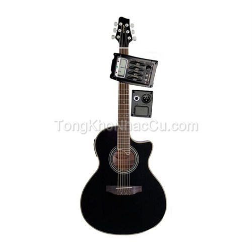Đàn guitar Acoustic Stagg SW306CETU-BK