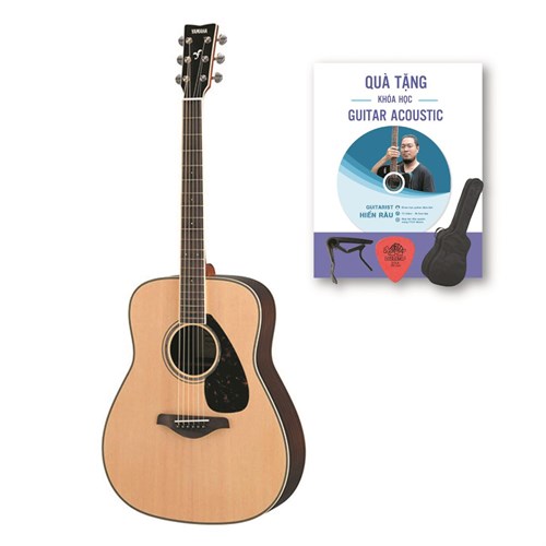 Đàn Guitar Acoustic Yamaha FG830 (Chính Hãng Full Box 100%)