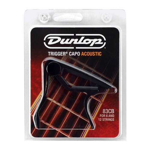 Capo guitar Acoustic Dunlop 83CB (Màu đen)