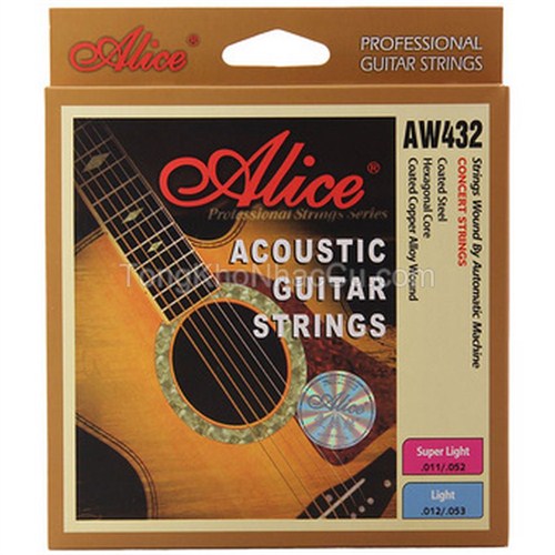 Dây Đàn Guitar Acoustic Alice AW432