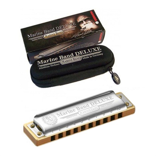 Kèn harmonica Hohner Diatonic Marine Band Deluxe M200501 (Key C)