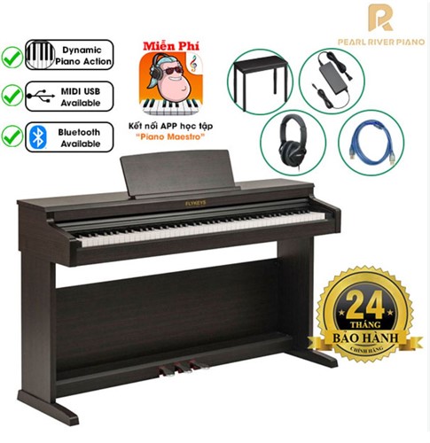 Đàn Piano Điện Flykeys LK03S ( Chính Hãng Full Box 100%)