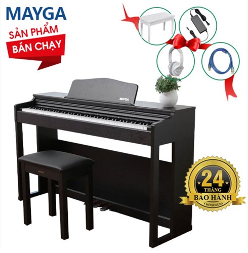 Đàn Piano Điện Mayga MP-17B (Chính hãng Full Box 100%)