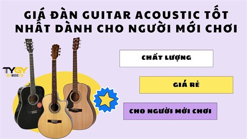 Giá Đàn Guitar Acoustic Tốt Nhất Dành Cho Người Mới Chơi