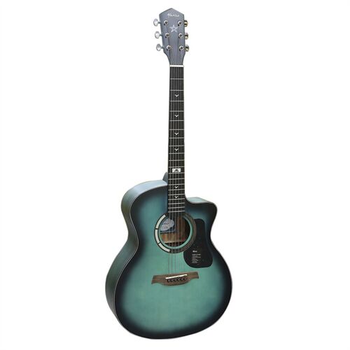 Đàn Guitar Acoustic Mantic GT-1GCGR Xanh Ngọc 