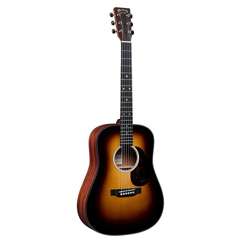 ĐÀN GUITAR ACOUSTIC MARTIN JUNIOR SERIES DJR-10E BURST  (Chính Hãng Full Box)