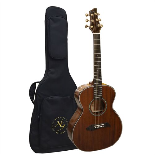 Đàn Guitar Acoustic NG Mini2 - Tặng Kèm Bao Dù 6 Lớp Chính hãng