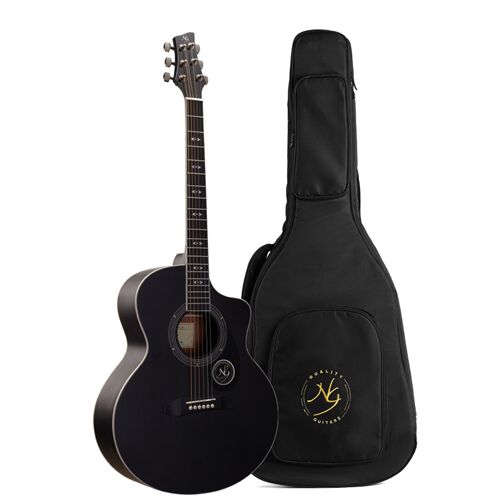 Đàn Guitar Acoustic NG STAR-BK (New model 2022)-Tặng Kèm Bao Đàn Chính Hãng