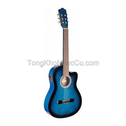 Đàn guitar Classic Stagg C546TCE - BLS (Xanh dương)