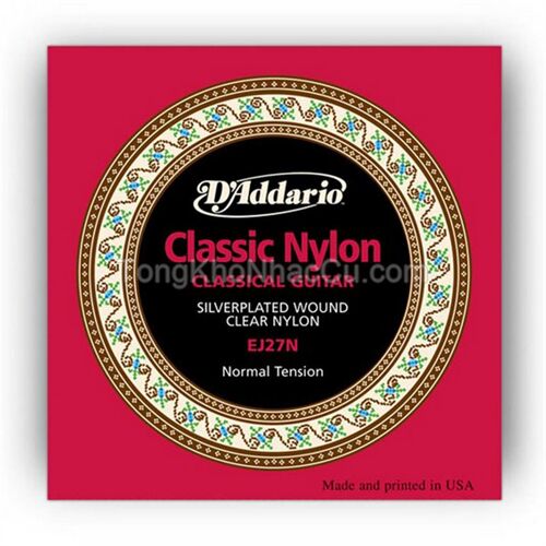 Dây Đàn Guitar Classic D'Addario EJ27N