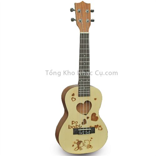 Đàn Ukulele Ostar Trái Tim 