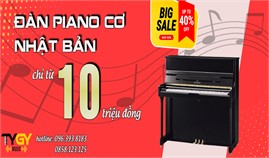 Siêu Khuyến Mãi - Piano Cơ Nhật Bản Chỉ Từ 10 Triệu Đồng