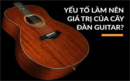 Giá trị của một cây đàn guitar hay ukulele... hình thành từ các yếu tố nào?