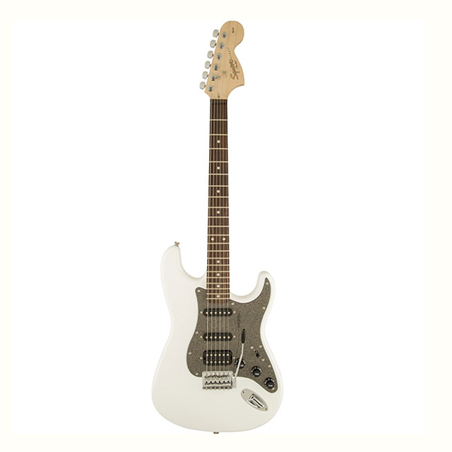 fender squier strat white