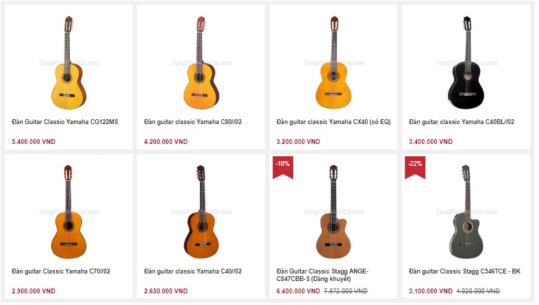 guitar nhật yamaha giá rẻ