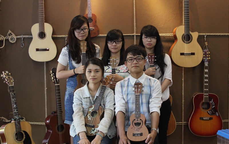 Lớp học ukulele chất lượng uy tín tại Hà nội