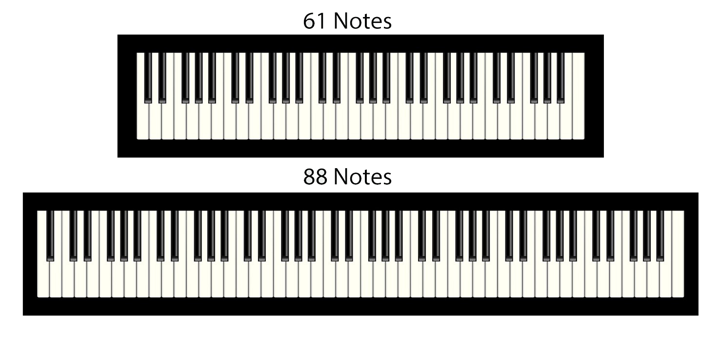 đàn organ có bao nhiêu phím 61 76 88 phím