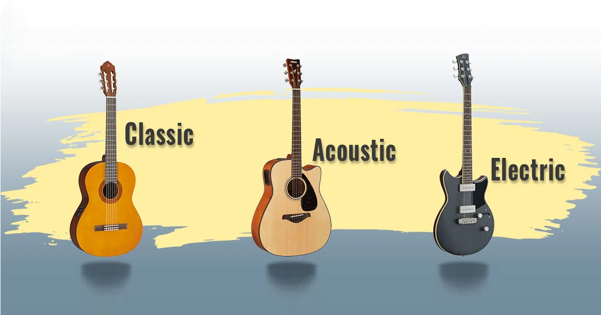 Chọn đàn guitar acoustic hay classic tại shop đàn guitar hải dương giá rẻ