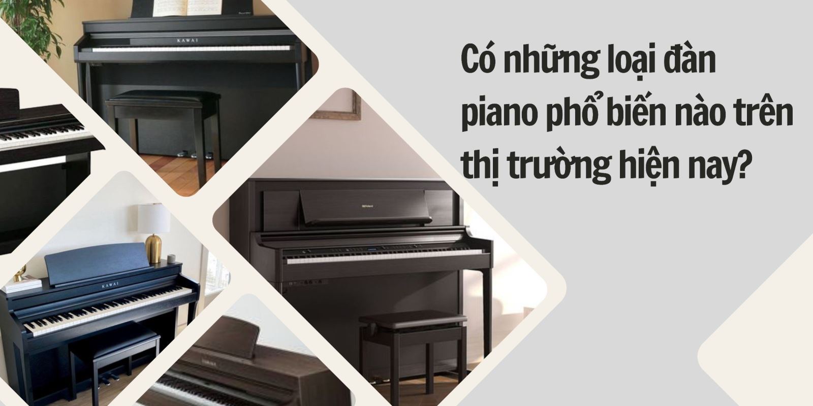 có những loại piano nào phổ biến trên thị trường hiện nay